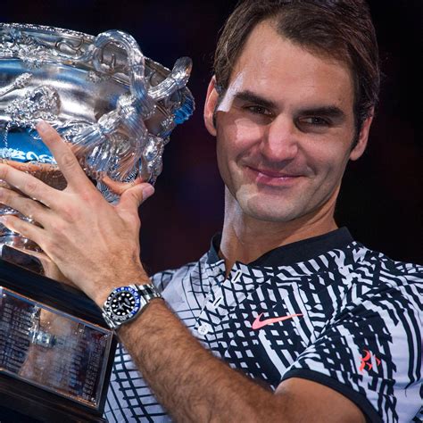 rolex federer australian open 2017